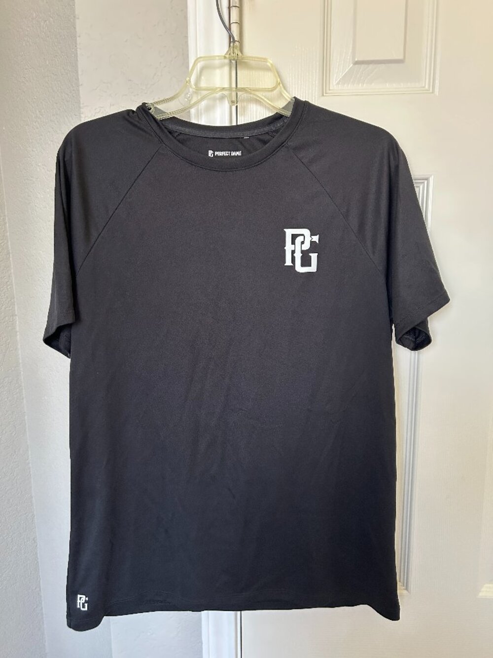 PG (Perfect Game) Black Short Sleeve Men's Shirt - Size Medium